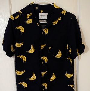 Goodfellow Banana Short Sleeve Shirt